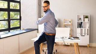 Standing Office Yoga Workout And Workout