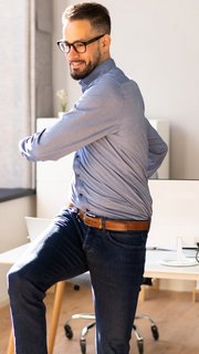 Standing Office Yoga Workout And Workout